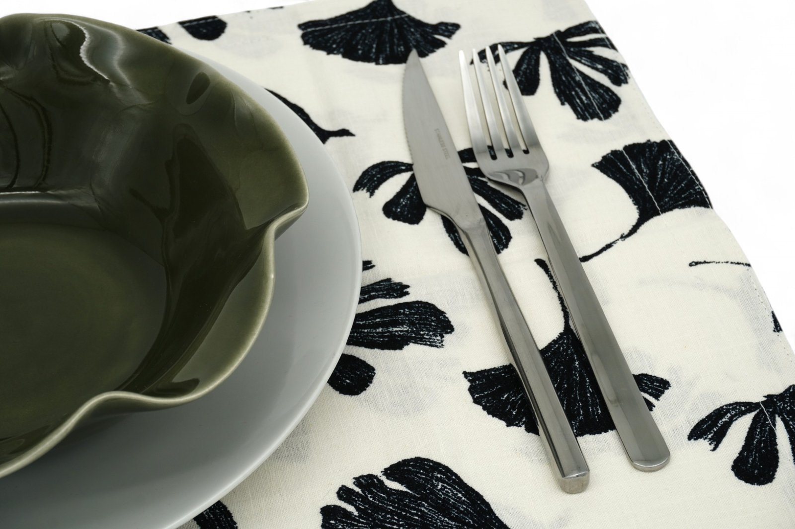 Set x 4 individuales de lino: Amazonia - Image 2