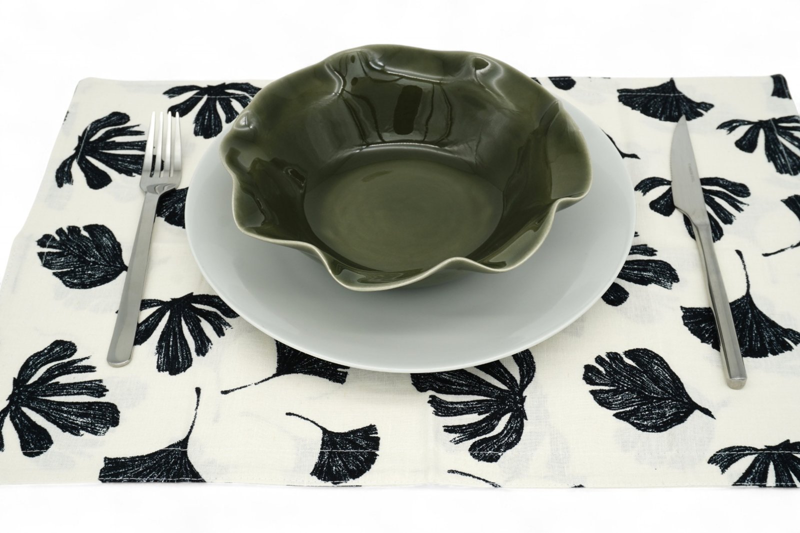 Set x 4 individuales de lino: Amazonia - Image 4