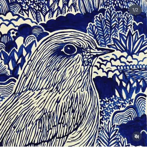 Obra original Pajaro