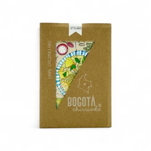 Set de 5 postales: Platos típicos de Colombia