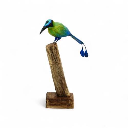 Escultura tallada en madera: Barranquero