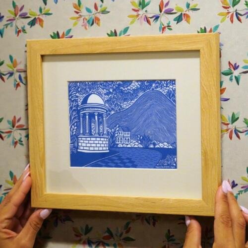 Print Enmarcado: Bogotá, Parque de los periodistas