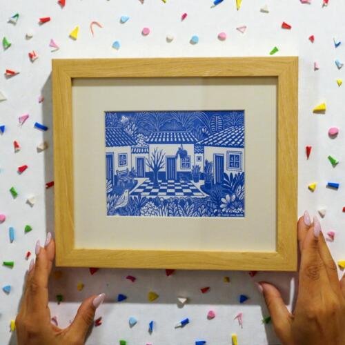 Print Enmarcado: Pueblito Paisa