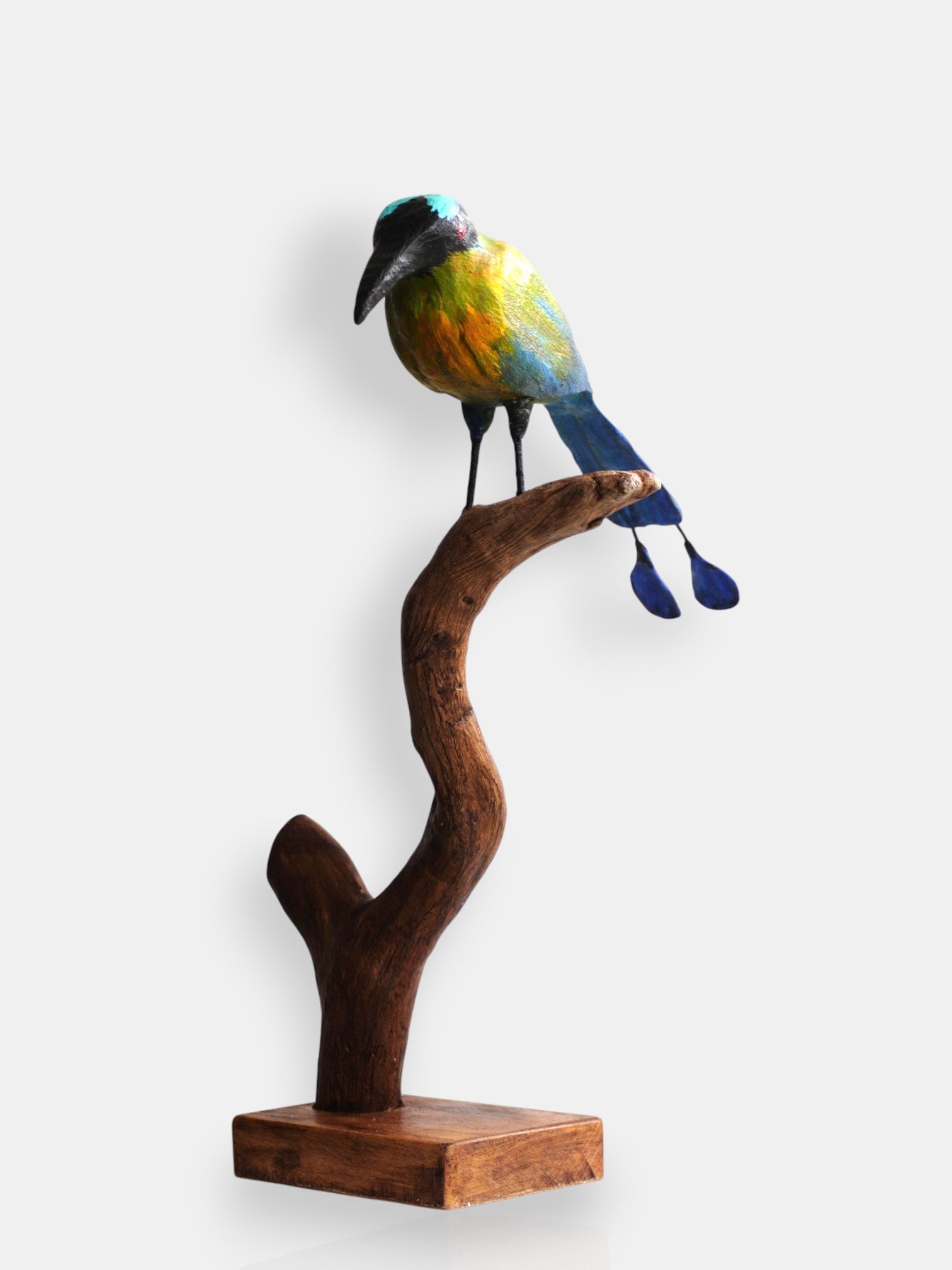 Escultura tallada en madera: Barranquero - Image 2